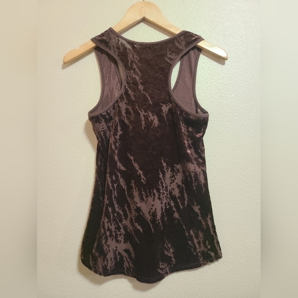 BKE Boutique Buckle Womens Tank Brown Size Small Textured Sleeveless Stretch - Picture 2 of 6